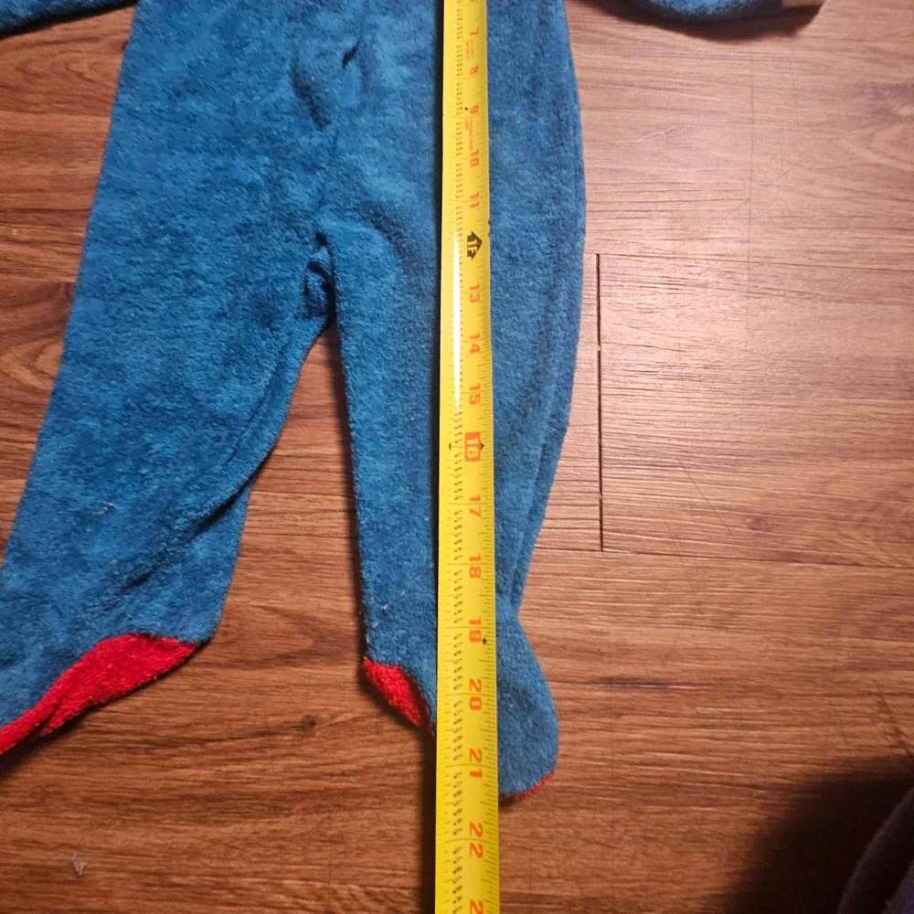 Vintage Izod Lacoste Terry‎ Cloth Baby Footed Sleeper One Piece 3-6 Mos Kidcore